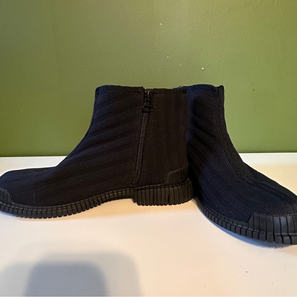 Camper Pix Tencel Zip Ankle Boot Bootie - Black -  Size 40 US 9 - Picture 3 of 5